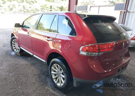 2013 Lincoln Mkx из США, поврежденный, VIN 2LMDJ8JK2DBL30708